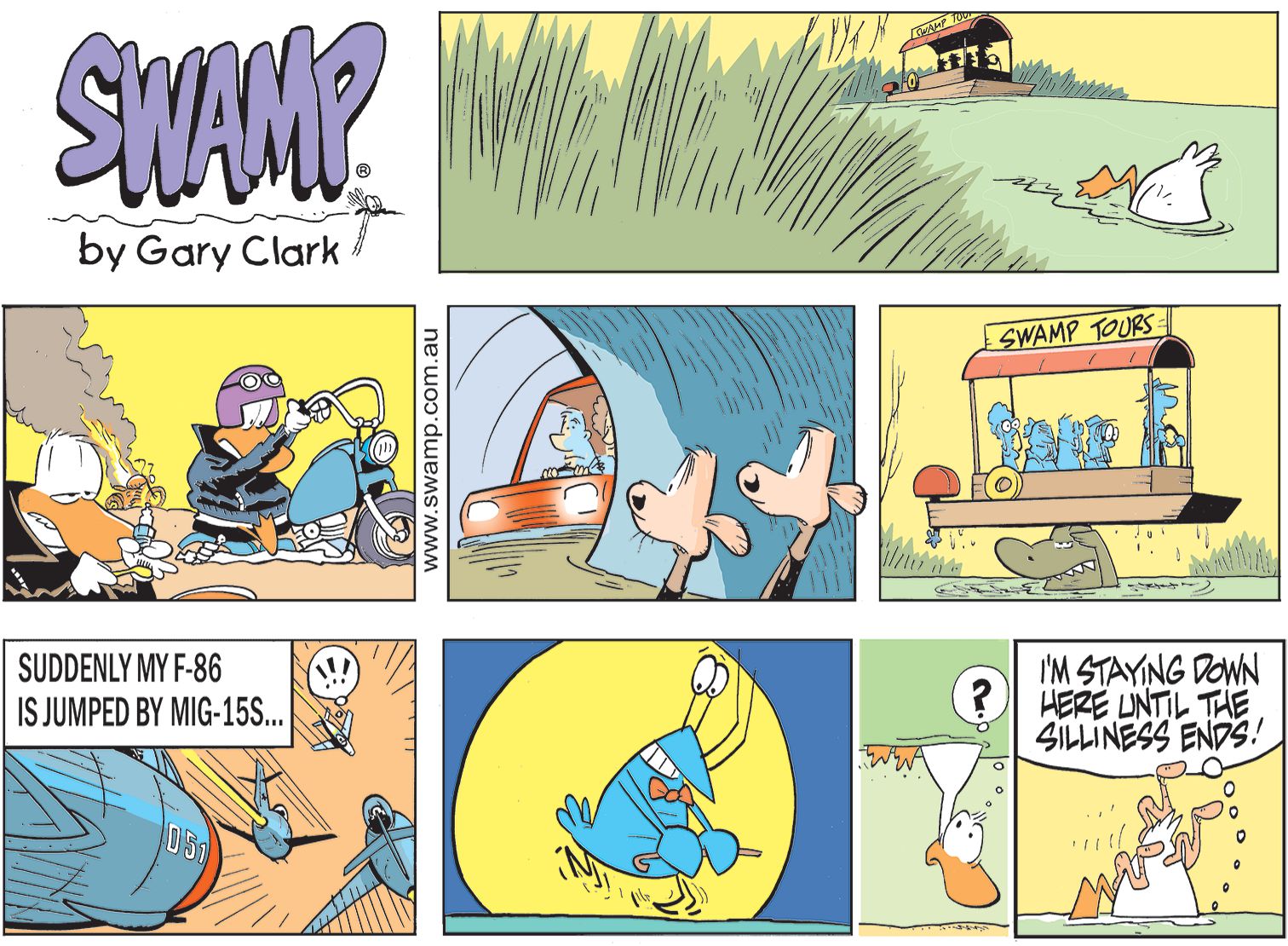 Swamp Silliness Comic