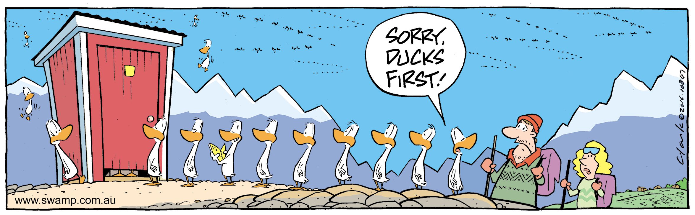 ducks have priority