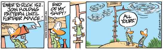 Swamp Cartoon - Air Traffic Control PatternMarch 30, 2019