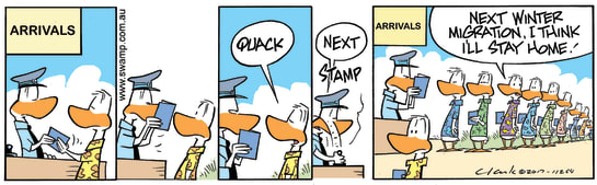 Swamp Cartoon - Customs Delay MigrationFebruary 5, 2018