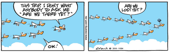 Swamp Cartoon - Swamp Ducks Lost YetNovember 10, 2018