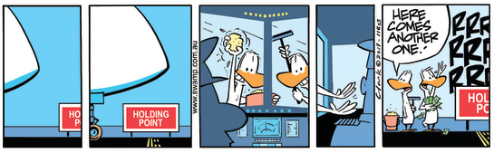 Swamp Cartoon - Swamp Ducks Holding PointMarch 8, 2019