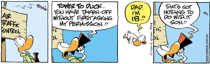 Swamp Cartoon of the Day - Family Ties