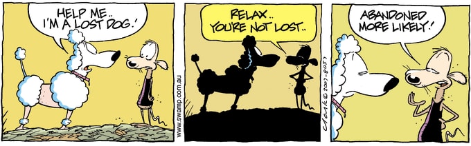 Swamp Cartoon of the Day - Cheese Rat Consolation