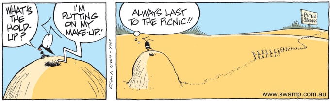 Swamp Cartoon of the Day - Lifes Like That