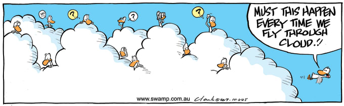 Swamp Cartoon of the Day - Mystery of Cloud Comic