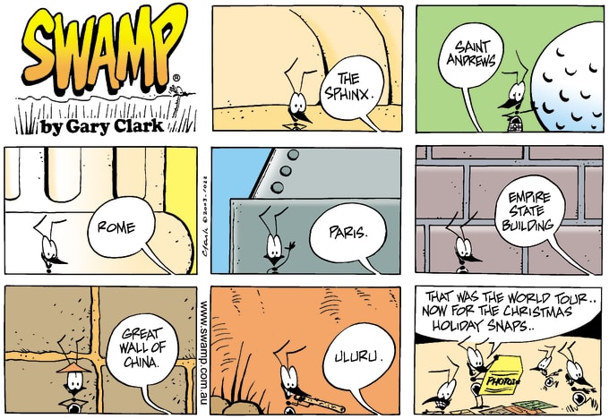 Swamp Cartoon of the Day - World