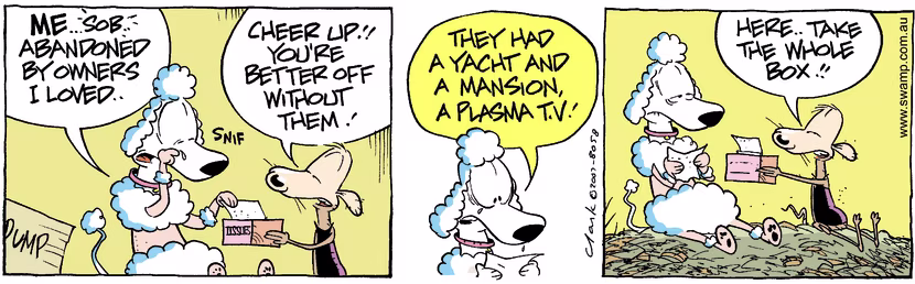 Swamp Cartoon of the Day - Cheese Rat TissuesFebruary 4, 2026