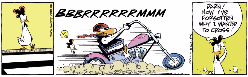 Swamp Cartoon of the Day - What Was I DoingFebruary 12, 2026