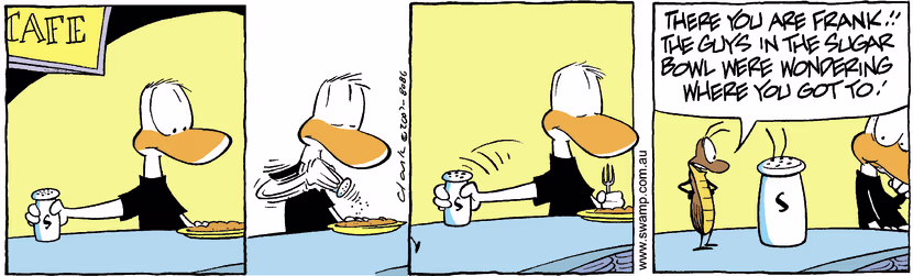 Swamp Cartoon of the Day - Swamp Cafe FunFebruary 28, 2026