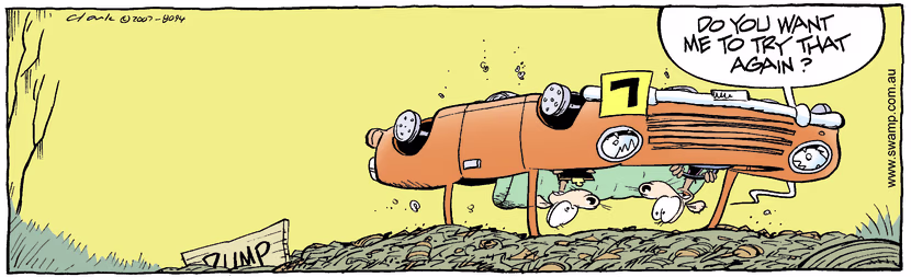 Swamp Cartoon of the Day - Fun RideMarch 10, 2026