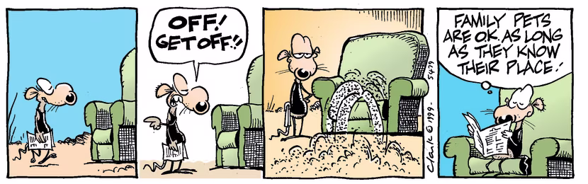 Swamp Cartoon - Family PetsJanuary 1, 1999