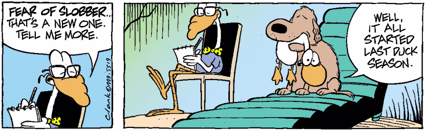 Swamp Cartoon - Fear of SlobberJanuary 1, 1999