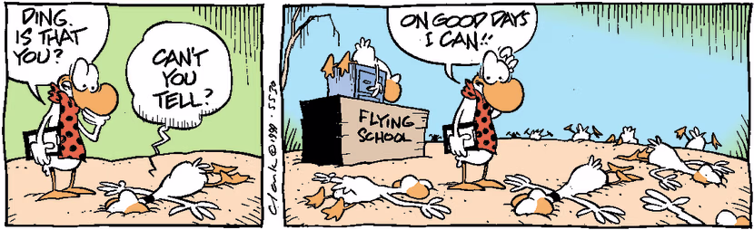 Swamp Cartoon - Bad DayJanuary 1, 1999