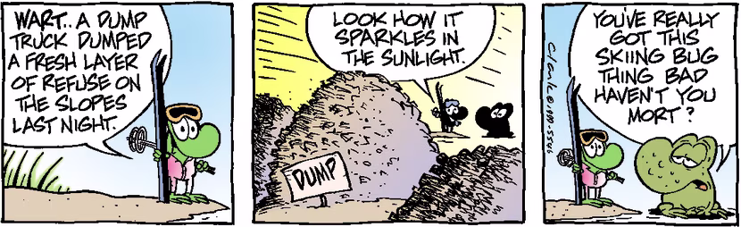 Swamp Cartoon - Sparkling RefuseJanuary 1, 1999