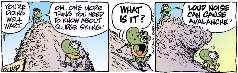 Swamp Cartoon - One more thingJanuary 1, 1999