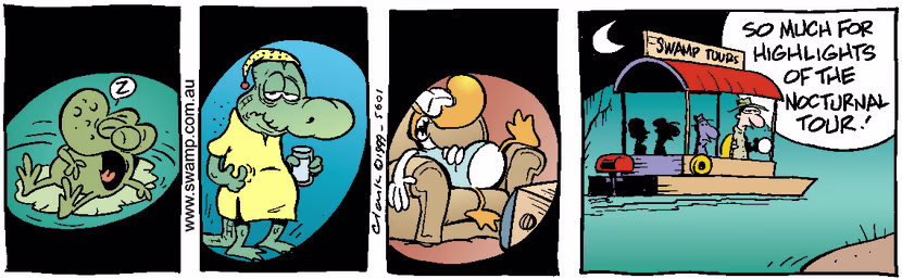 Swamp Cartoon - Action Packed TourJanuary 1, 1999