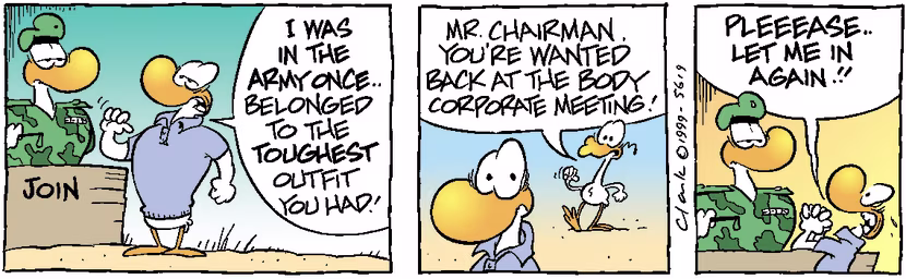Swamp Cartoon - Toughest OutfitJanuary 1, 1999