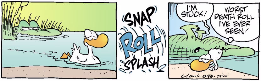 Swamp Cartoon - Death RollJanuary 1, 1999