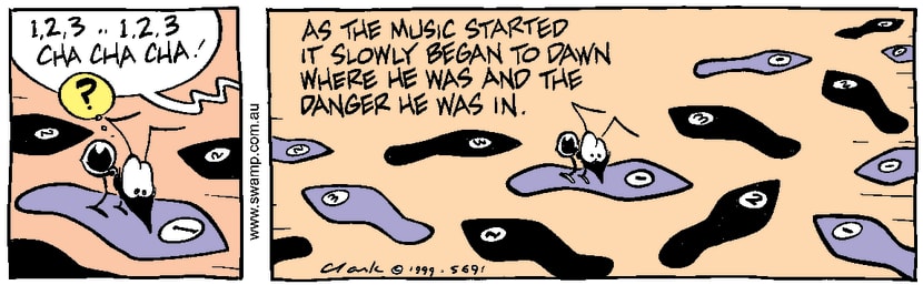 Swamp Cartoon - Ant DangerDecember 17, 1999