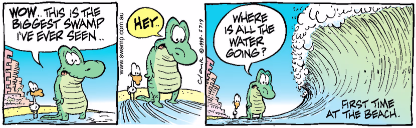 Swamp Cartoon - Big SwampJanuary 19, 2000