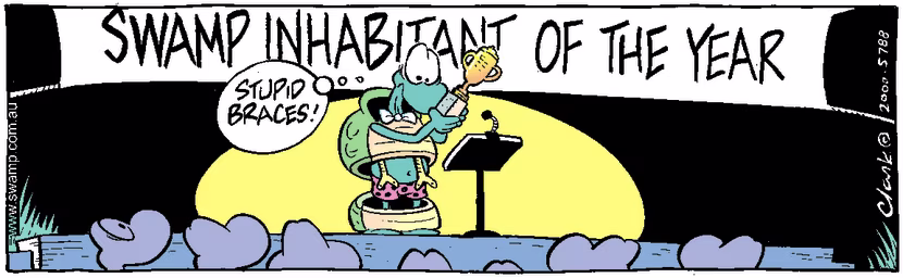 Swamp Cartoon - Award NightApril 7, 2000