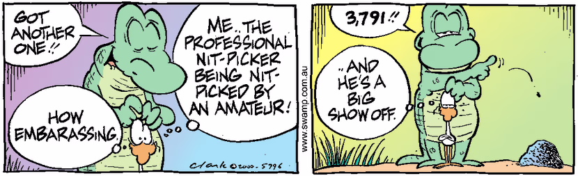 Swamp Cartoon - AmateurApril 17, 2000