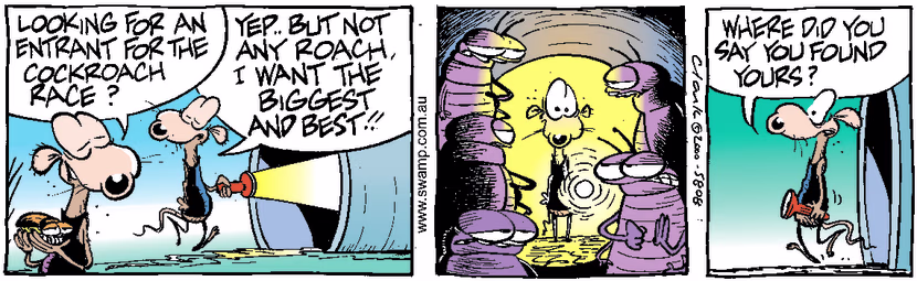 Swamp Cartoon - Too BigMay 1, 2000