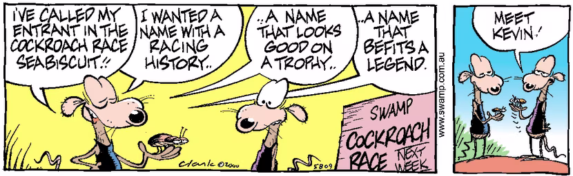 Swamp Cartoon - Nice NameMay 2, 2000