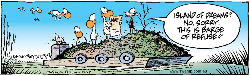 Swamp Cartoon - Island of DreamsMay 6, 2000