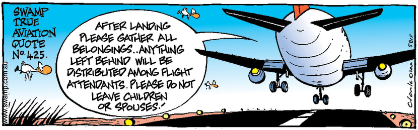 Swamp Cartoon - Aviation Quote No.425May 9, 2000