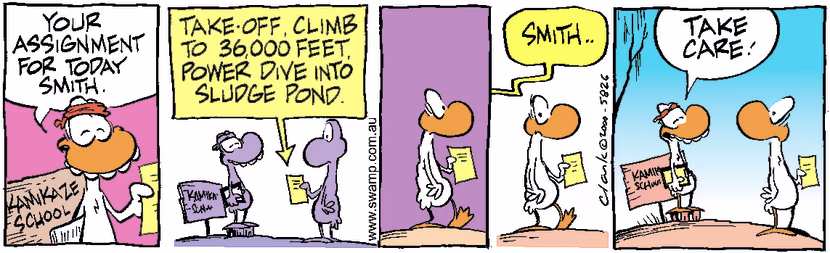 Swamp Cartoon - AssignmentMay 22, 2000