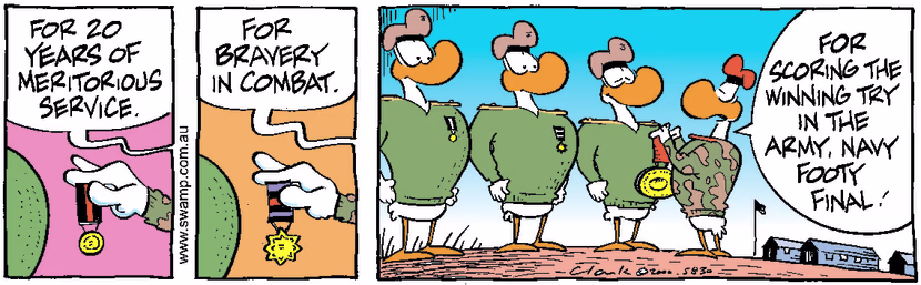 Swamp Cartoon - CongratulationsMay 26, 2000