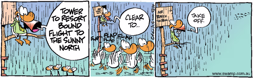 Swamp Cartoon - Tight ControlJune 5, 2000