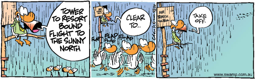 Swamp Cartoon - Tight ControlJune 5, 2000
