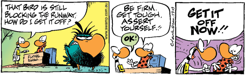 Swamp Cartoon - Get It OffAugust 26, 2000