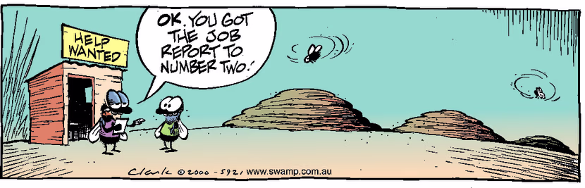 Swamp Cartoon - Help WantedSeptember 9, 2000