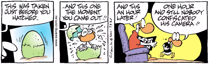 Swamp Cartoon - Pregnancy OverloadSeptember 14, 2000