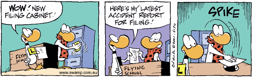 Swamp Cartoon - Filing RecoveryMay 16, 2001