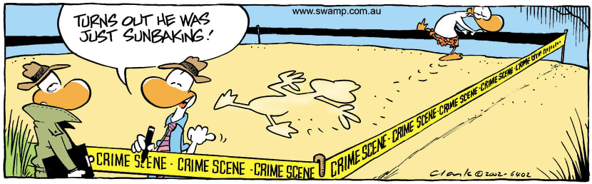 Swamp Cartoon - Body OutlineMarch 25, 2002