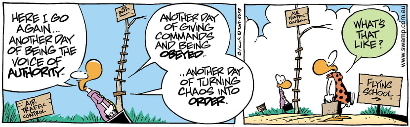Swamp Cartoon - The VoiceMay 29, 2002