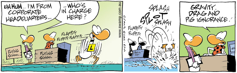 Swamp Cartoon - HeadquartersJuly 19, 2002