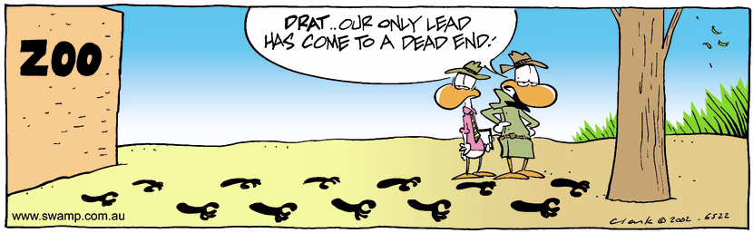 Swamp Cartoon - ZooAugust 12, 2002