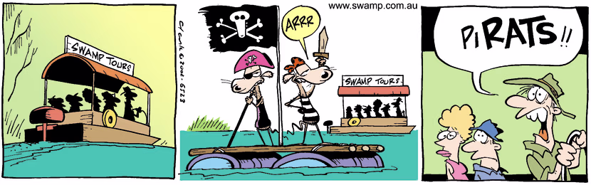Swamp Cartoon - ArghAugust 13, 2002
