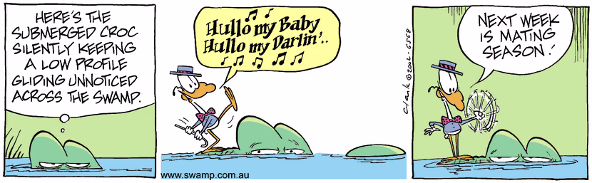 Swamp Cartoon - Low ProfileOctober 4, 2002