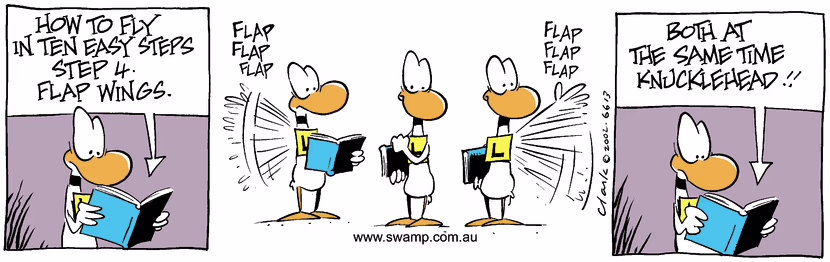 Swamp Cartoon - Step 4November 26, 2002