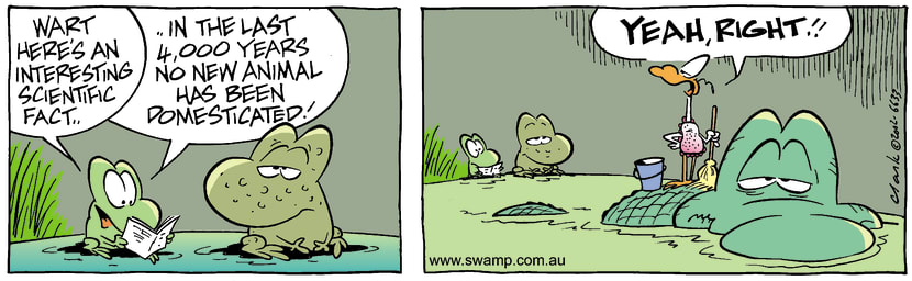 Swamp Cartoon - DomesticatedDecember 19, 2002