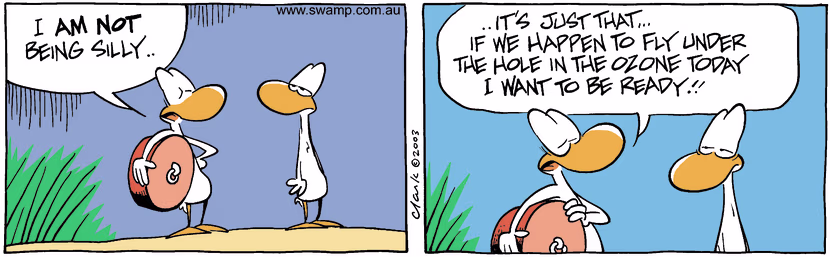 Swamp Cartoon - PlugFebruary 13, 2003