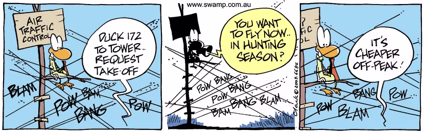 Swamp Cartoon - RequestFebruary 14, 2003