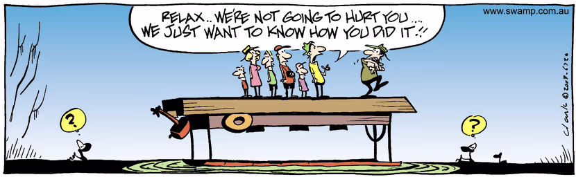 Swamp Cartoon - Tour FlipMarch 29, 2003